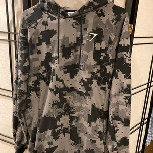 Gymshark Camo Hoodie